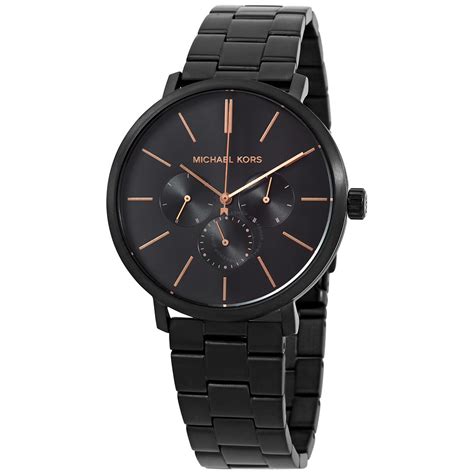 Michael Kors Blake Quartz Black Dial Men's Multifunction Watch 